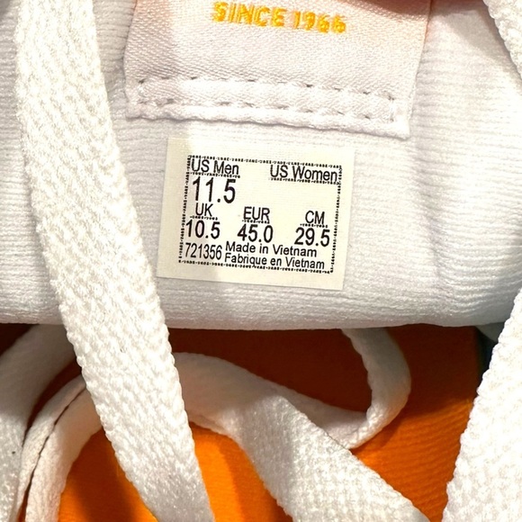 Vans Lowland Comfy Cush CC True White Flames Shoes 11.5 Mens Fire Skate NWT - Picture 6 of 10